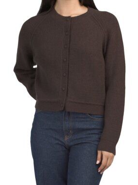 CYRUS Ribbed Button Up Cardigan